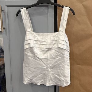 S/34 - Lucie Anne II - Vintage Style 8251 White Tank Top